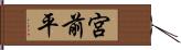 宮前平 Hand Scroll