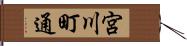 宮川町通 Hand Scroll