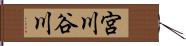 宮川谷川 Hand Scroll