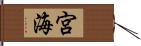 宮海 Hand Scroll