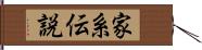 家系伝説 Hand Scroll