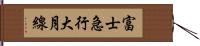 富士急行大月線 Hand Scroll