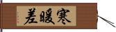 寒暖差 Hand Scroll