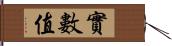 實數值 Hand Scroll