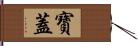 寶蓋 Hand Scroll