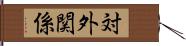 対外関係 Hand Scroll