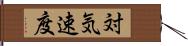 対気速度 Hand Scroll