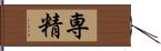 専精 Hand Scroll