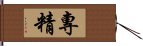 專精 Hand Scroll