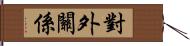 對外關係 Hand Scroll