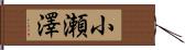 小瀬澤 Hand Scroll