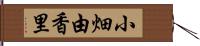 小畑由香里 Hand Scroll