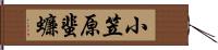 小笠原蜚蠊 Hand Scroll