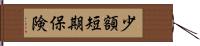 少額短期保険 Hand Scroll