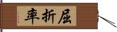 屈折率 Hand Scroll