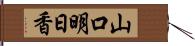 山口明日香 Hand Scroll
