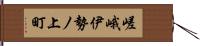 嵯峨伊勢ノ上町 Hand Scroll