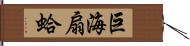 巨海扇蛤 Hand Scroll