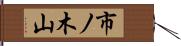 市ノ木山 Hand Scroll