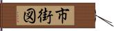 市街図 Hand Scroll