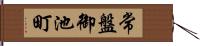 常盤御池町 Hand Scroll