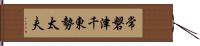 常磐津千東勢太夫 Hand Scroll