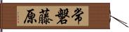 常磐藤原 Hand Scroll