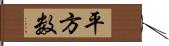 平方数 Hand Scroll