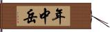 年中岳 Hand Scroll