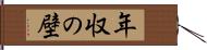 年収の壁 Hand Scroll