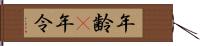 年齢(P) Hand Scroll