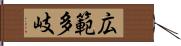 広範多岐 Hand Scroll