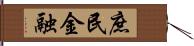 庶民金融 Hand Scroll