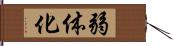 弱体化 Hand Scroll