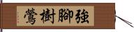 強腳樹鶯 Hand Scroll