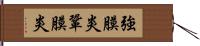 強膜炎 Hand Scroll