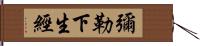 彌勒下生經 Hand Scroll