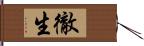 徹生 Hand Scroll