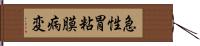 急性胃粘膜病変 Hand Scroll