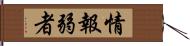 情報弱者 Hand Scroll