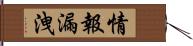 情報漏洩 Hand Scroll