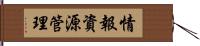 情報資源管理 Hand Scroll