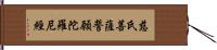 慈氏菩薩誓願陀羅尼經 Hand Scroll