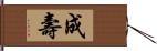 成壽 Hand Scroll