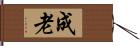 成老 Hand Scroll