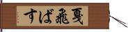 戛飛ばす Hand Scroll