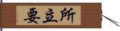 所立要 Hand Scroll