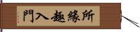 所緣趣入門 Hand Scroll