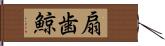 扇歯鯨 Hand Scroll