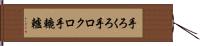 手ろくろ Hand Scroll